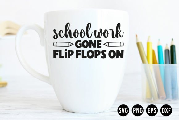 A Practical Designer's Review: The End of School SVG Cut File