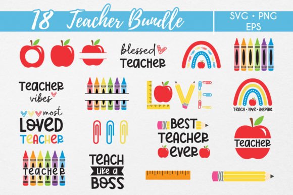 A Practical Review of the Teacher SVG Bundle