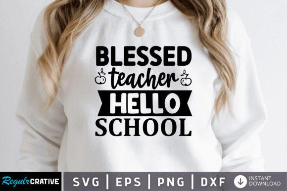 Beyond the File: A Designer's Real-World Look at FREE Blessed Teacher Svg