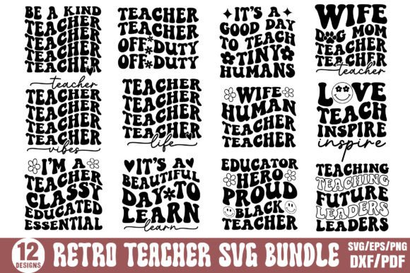 Evaluating the Retro Teacher SVG Bundle for Embroidery
