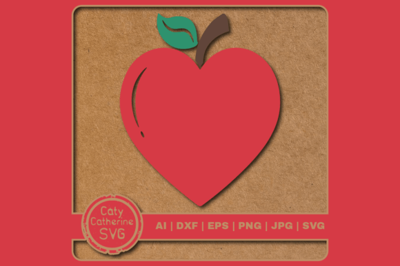 Red Apple Love Heart Teacher SVG: A Designer's Honest Review