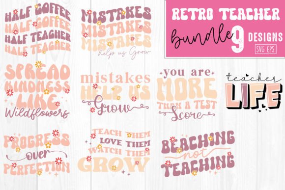 Reviewing a Retro Teacher SVG Bundle for Embroidery