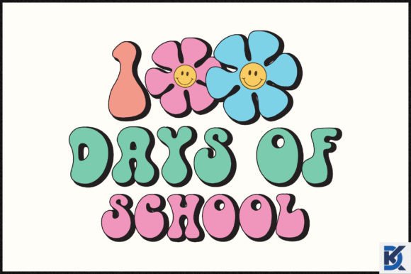 Reviewing the Retro 100 Days of School SVG for Embroidery