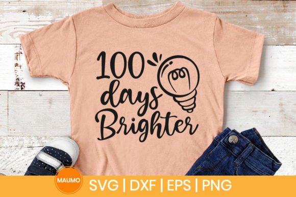 The Real-World Value of 100 Days Brighter School SVG Quote