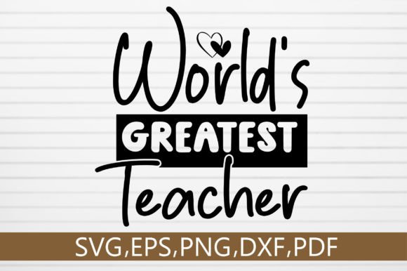 Why Worlds Greatest Teacher Is a Timeless Embroidery Design